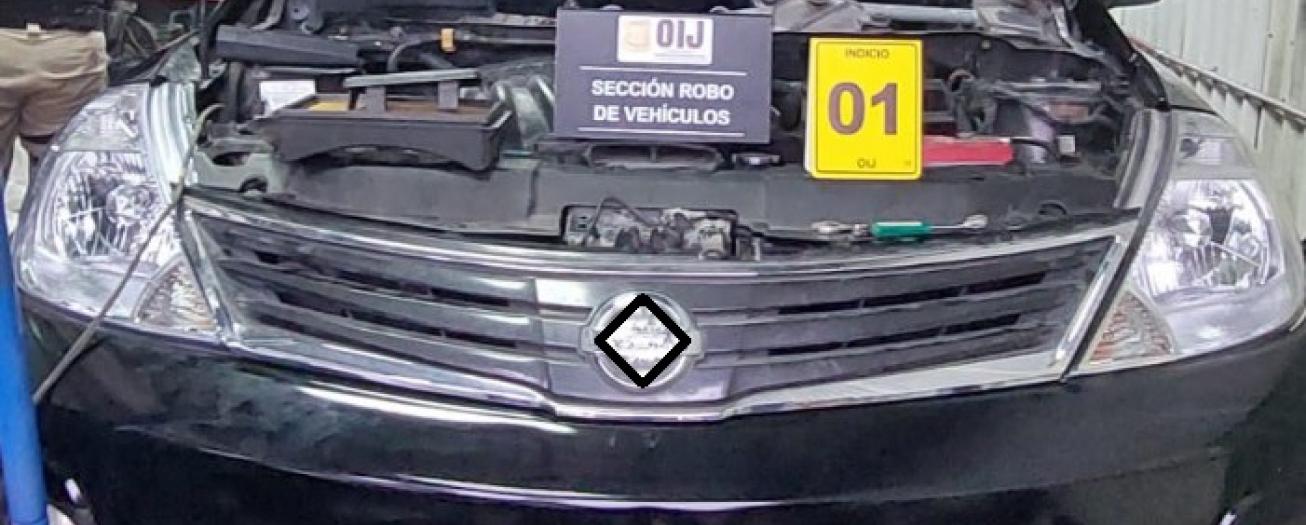 OIJ allana taller de autmotores donde se decomisaron vehículos de dudosa procedencia  