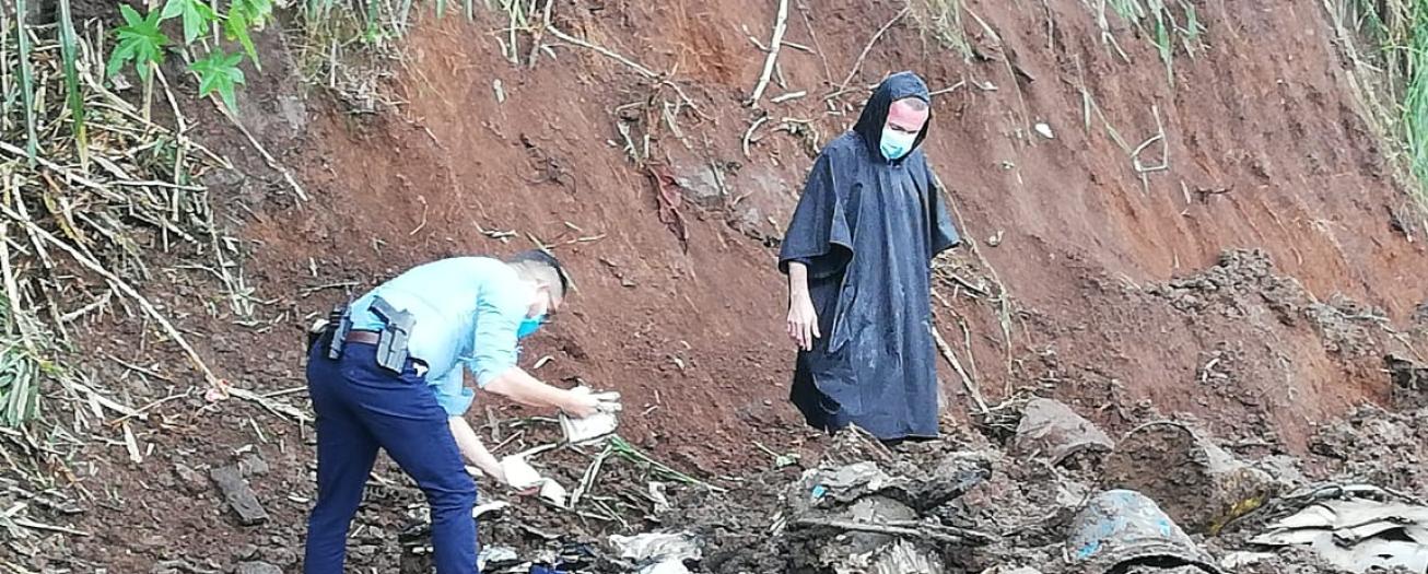 Fiscalía mantiene en investigación caso de los papeles del cementerio