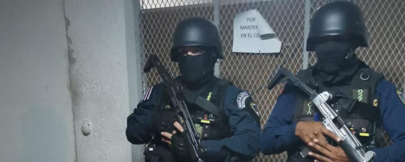 Fuerza Pública de Alajuela decomisa drogas, armas y municiones 