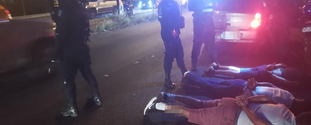 Fuerza Pública detiene a tres sospechosos de tachar viviendas en Naranjo 