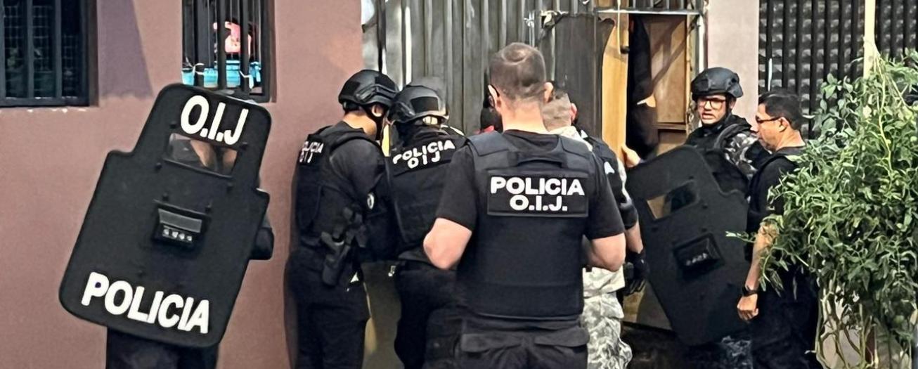 OIJ desarticula grupo criminal en Heredia y Alajuela 